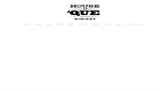 Desktop Screenshot of houseofque.com